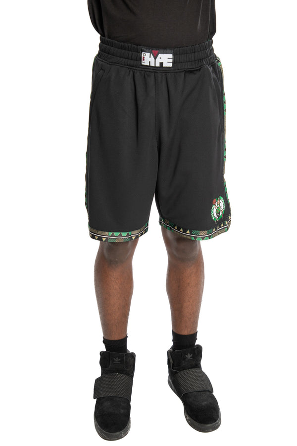 Boston Celtics Kente Dunk Short Black