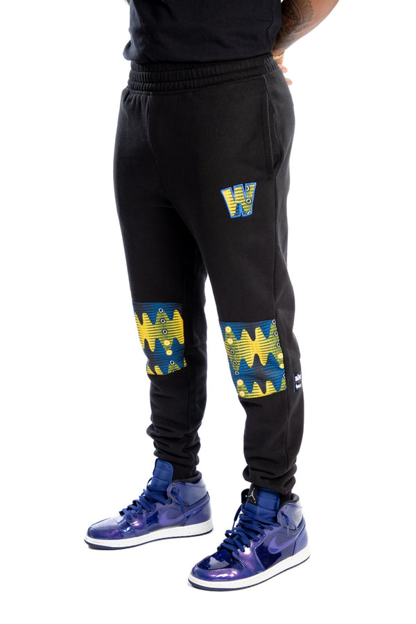 Golden State Warriors Kente Knee Patch Pant