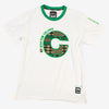 Boston Celtics 90's Kente Team Letter Performance T-Shirt White
